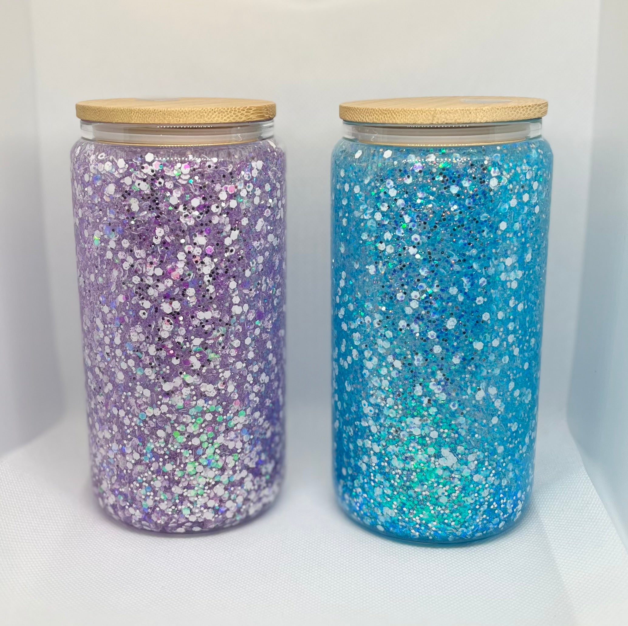 1. LIVE 160z Custom SnowGlobe Glass Tumbler