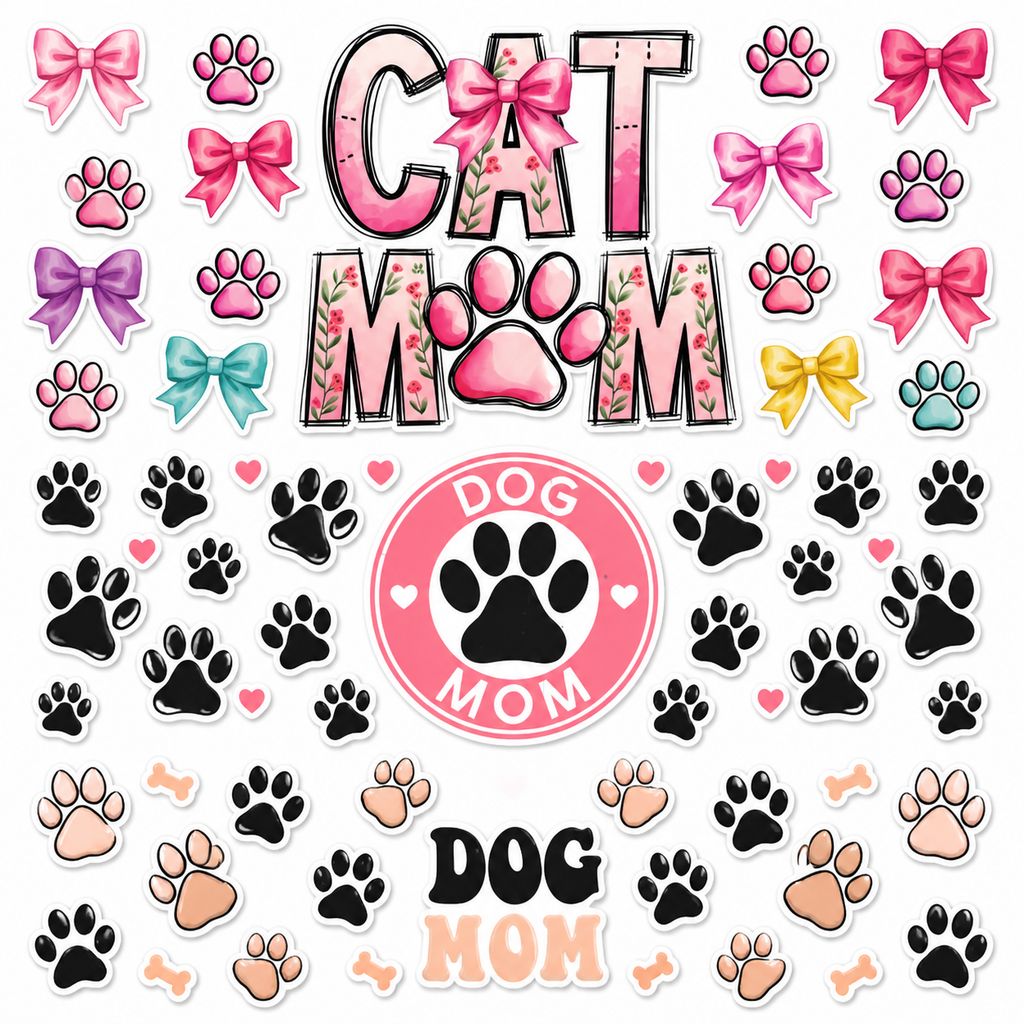 Dog/Cat Mom Theme Designs