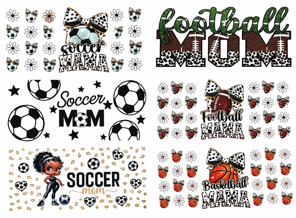Sports Mom Themed Designs