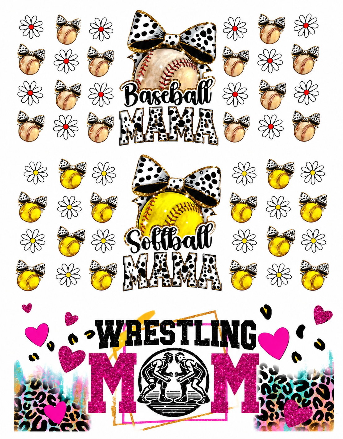 Sports Mom Themed Designs